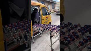 Efficient Courier Box Loading: Smart Logistics in Action 