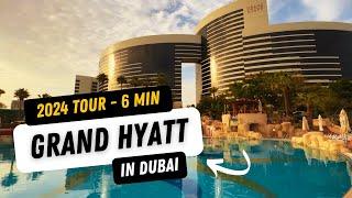 Hotel Grand Hyatt Dubai - 5 star - 2024 walking tour - best hotel in #Dubai with kids