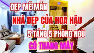 ️HOA HẬU bán nhà siêu đẹp 5 tầng có thang máy gần biển Nha Trang, Vào nhà MÊ MẪN