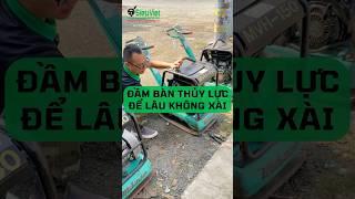 Đầm bàn thủy lực để lâu không xài cần Lưu Ý #mayxaydungtudongsieuviet #machine #shorts