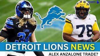 Detroit Lions News: Lions 30-Visit Tracker, Aidan Hutchinson Contract, Trade Rumors On Alex Anzalone