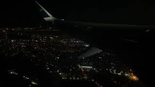 Evening takeoff from Tbilisi (TBS) Airbus A321 LR