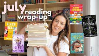 JULY READING WRAP UP️ (& august tbr!)