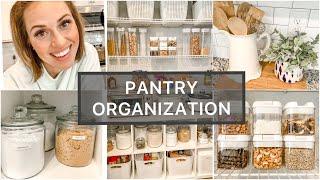 PANTRY ORGANIZATION | ON A BUDGET | LEANNA MICHELLE