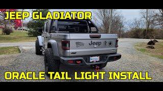New Jeep Gladiator Oracle LED Tail Light Unboxing and Install