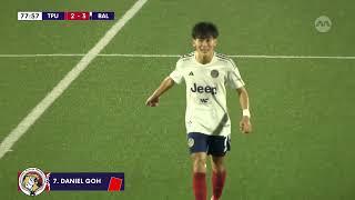 Balestier's Daniel Goh gets sent off after scoring the winner vs Tanjong Pagar | SPL 2023 Moments