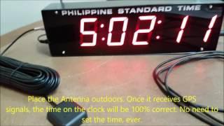 2 3 inch SyncRight GPS Clock with Temperature