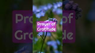 Prayer Of Gratitude - Thank You Lord - A Prayer Of Gratitude To Thank God #gratitude #godsword