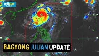 PAGASA Weather Update: Batanes nakataas sa signal no.4 dahil sa bagyong Julian