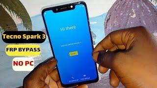 Tecno Spark 3 (KB7j) Frp Bypass/Google Account Remove | Without Pc