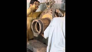 How to Make a Damage Threads of KOMATSU Drive Hub | Thread Making Process