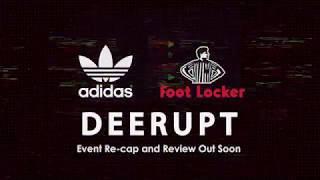 s2DoubleU x Foot Locker Canada x adidas Canada DEERUPT teaser