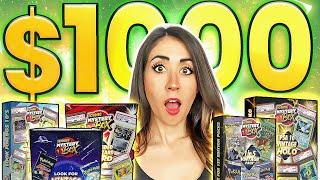 I Risked $1,000 Opening Pokemon Mystery Boxes w/ Crazy Odds! | Iconic Mystery Box Opening