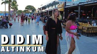 Didim ALTINKUM Evening Walk | August 2022 Türkiye [4K UHD 60 fps]