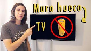Como instalar una TV en Muro Hueco *SIN DETECTOR*