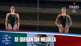 Alejandra Orozco y Gabriela Agúndez, quintas en clavados | Juegos Olímpicos París 2024