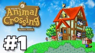 Animal Crossing Population Growing - New Town (Let's Play Part 1)