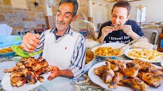 Extreme Garlic Grilled Chicken!!  SYRIAN FOOD + Amazing Hospitality in Syria!!