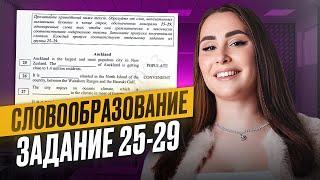 СЛОВООБРАЗОВАНИЕ ДЛЯ ЕГЭ ПО АНГЛИЙСКОМУ 2025 | Кико Англичанка | ЕГЭLAND