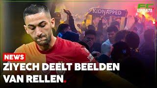 Ziyech deelt heftige beelden van rellen in Amsterdam | FCUpdate News