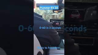 GMC Hummer EV 3X. thousand horsepower launch. Watts to freedom