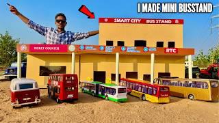 I Build A Bus Station From RC Traxxas Truck  - Chatpat toy TV