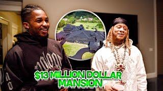 Trippie Redd's $13 Million BLACKED OUT Mansion Tour!!