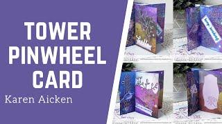 Tower Pinwheel Card