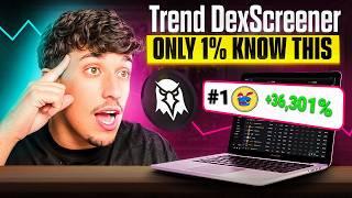 How to Trend on DexScreener  (ultimate dexscreener booster)