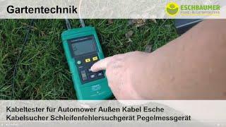 Kabeltester für Automower Außen Kabel Esche Kabelsucher Schleifenfehlersuchgerät Pegelmessgerät