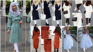 eid outfits design 2023 || Muslim modern dress with hijab style || latest outfits|@Hellofashion1988