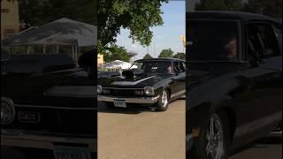 Pro Street Ford Maverick at Street Machine Nationals  #FordMaverick #Prostreet #tubbed #hotrod