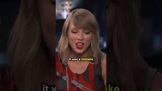 Taylor Swift's Weirdest Song Ever #shorts #taylorswift #taylor #interview #jimmykimmel #showbiz