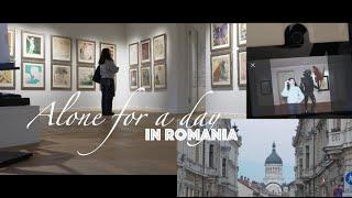 Spend a lonely day with me (Salvador Dalí expo, thrifting, coffees) in Cluj, Romania.