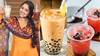 Bubble Tea | Boba tea | Watermelon tea | meghna