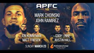 APFC 16: LIVE PRELIMS