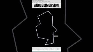 Angle Dimension pline #civilengineering #architecture #autocad #cadtipstricks #cadtips