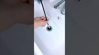 #Clog remover drain pipe cleaning tool# Easy tips for blocked pipe cleaning# home gadgets# shorts