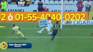 Todos los goles Club América torneo Clausura 2016