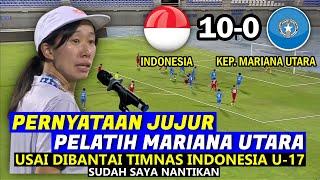  CATATKAN REKOR HEBAT~Pernyataan JUJUR Konomi Suzuki Usai Timnas U-17 Vs Mariana Utara, Saya Nanti