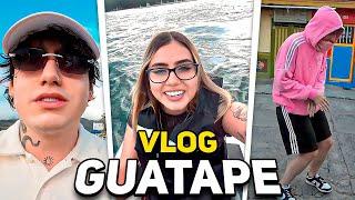 MONTANDO JETSKI en GUATAPE  Vlog con Pelicanger Pablots y Andresitow | La Parce