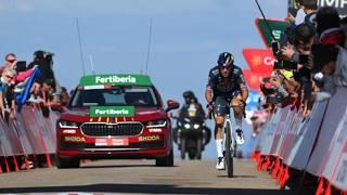 ‍️Primoz Roglic Claims Stage 19 Victory, Takes Vuelta Lead from O’Connor