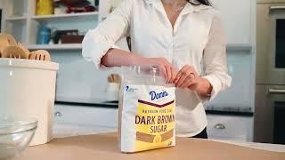 Our NEW Domino®  Dark Brown Sugar Zipper Bags!