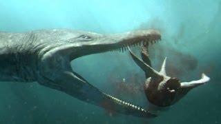 Predator X hunts in deep water | Planet Dinosaur | BBC