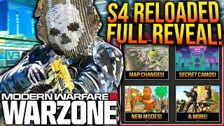 WARZONE: Major SEASON 4 RELOADED UPDATE Fully Revealed! New Weapons, Big MAP CHANGES, & More!