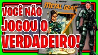 POR QUE METAL GEAR NO NES É TÃO DIFERENTE? A HISTÓRIA QUE NINGUÉM CONTA!!