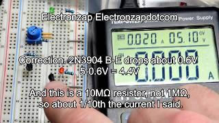 KSP13 NPN darlington pair transistor compared 2N3904 NPN BJT from semiconductor kit