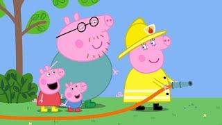 Mummy Pig And The Firefighters Save The Day! | Kids TV And Stories