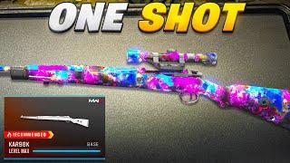 new *ONE SHOT* KAR98 CLASS is META in WARZONE 3!  (Best KAR98K Class Setup) - MW3