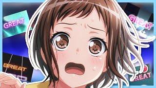 bandori but if I get a GREAT I switch the game